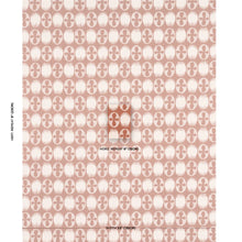 Load image into Gallery viewer, Schumacher Lunaria Fabric 181511 / Blush On Terracotta