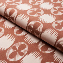 Load image into Gallery viewer, Schumacher Lunaria Fabric 181511 / Blush On Terracotta