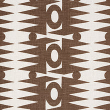 Load image into Gallery viewer, Schumacher Ra Fabric 181522 / Brown