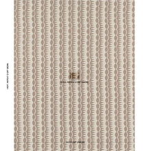 Load image into Gallery viewer, Schumacher Dagger Stripe Fabric 181530 / Brown On Natural