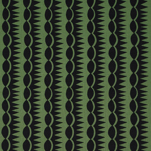 Schumacher Toile de La Prairie Green Fabric - SCH 179571