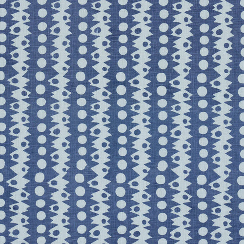 Schumacher Trickledown Fabric 181550 / Blues