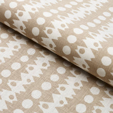 Load image into Gallery viewer, Schumacher Trickledown Fabric 181552 / Natural