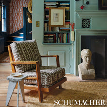 Load image into Gallery viewer, Schumacher Trickledown Fabric 181553 / Brown On Natural