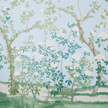 Load image into Gallery viewer, Schumacher Madame De Pompadour Panel Fabric 181572 / Blue