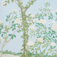 Load image into Gallery viewer, Schumacher Madame De Pompadour Panel Fabric 181572 / Blue