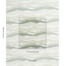 Load image into Gallery viewer, Schumacher Chandler Warp Print Fabric 181621 / Eucalyptus