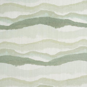 Schumacher Chandler Warp Print Fabric 181621 / Eucalyptus