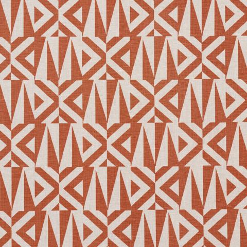 Schumacher Amero Fabric 181642 / Brick