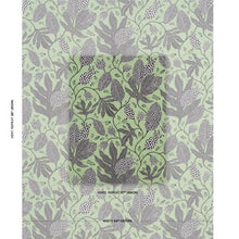 Load image into Gallery viewer, Schumacher Polka Dot Jungle Fabric 181651  / Black &amp; Green
