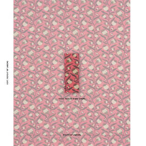 Schumacher Thistle Vine  Fabric 181680 / Red & Gold