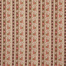 Load image into Gallery viewer, Schumacher Ines Paisley Fabric 181752 / Rose &amp; Cognac