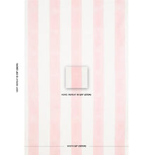 Load image into Gallery viewer, Schumacher Wide Stripe Fabric 181811 / Pink