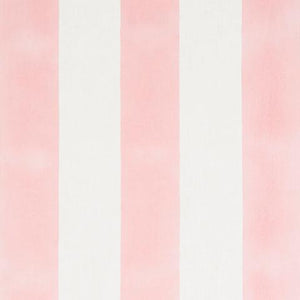 Schumacher Wide Stripe Fabric 181811 / Pink