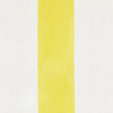 Load image into Gallery viewer, Schumacher Wide Stripe Fabric 181812 / Yellow
