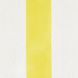 Schumacher Wide Stripe Fabric 181812 / Yellow