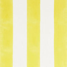 Load image into Gallery viewer, Schumacher Wide Stripe Fabric 181812 / Yellow