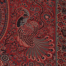 Load image into Gallery viewer, Schumacher Colmery Paisley Panel Fabric 181822 / Rouge