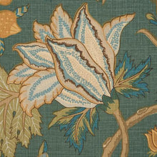 Load image into Gallery viewer, Schumacher Darsy Tree Of Life Fabric 181880 / Juniper