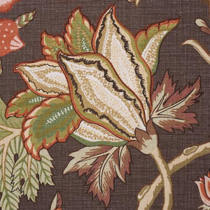 Schumacher Darsy Tree Of Life Fabric 181882 / Sepia