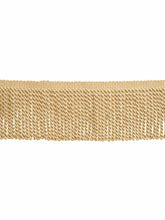 Load image into Gallery viewer, 4.75" Wide Golden Beige Tassel Bullion Fringe Trim