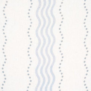 Schumacher Margot Linen Sheer Fabric 182011 / Blue