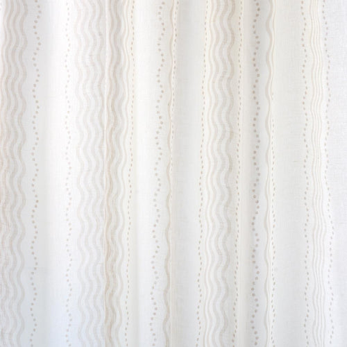 Schumacher Margot Linen Sheer Fabric 182012 / Neutral