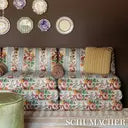 Load image into Gallery viewer, Schumacher Elizabeth Chintz Fabric 182040 / Rose