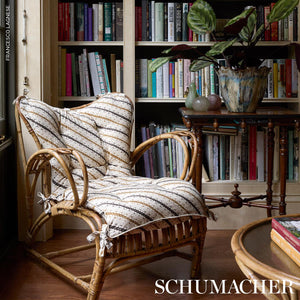 Schumacher Ronnie Fabric 182052 / Brown