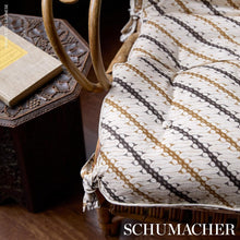 Load image into Gallery viewer, Schumacher Ronnie Fabric 182052 / Brown