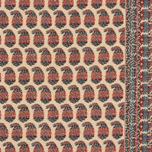 Load image into Gallery viewer, Schumacher Terry Fabric 182061 / Red &amp; Navy