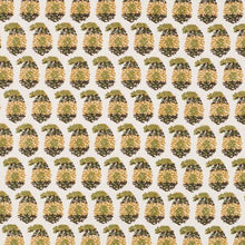 Load image into Gallery viewer, Schumacher Terry Fabric 182062 / Ochre &amp; Green