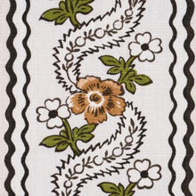 Load image into Gallery viewer, Schumacher Serena Garland Fabric 182071 / Ochre