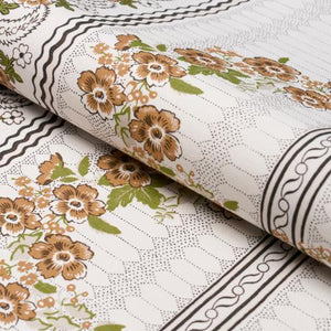 Schumacher Serena Garland Fabric 182071 / Ochre