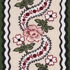 Schumacher Serena Garland Fabric 182072 / Rose