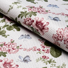 Load image into Gallery viewer, Schumacher Sibyl Chintz Fabric 182080 / Rose