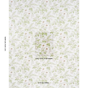 Schumacher Sibyl Chintz Fabric 182081 / Neutral