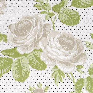 Schumacher Sibyl Chintz Fabric 182081 / Neutral