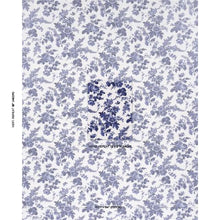 Load image into Gallery viewer, Schumacher Sibyl Chintz Fabric 182082 / Blue