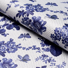 Load image into Gallery viewer, Schumacher Sibyl Chintz Fabric 182082 / Blue