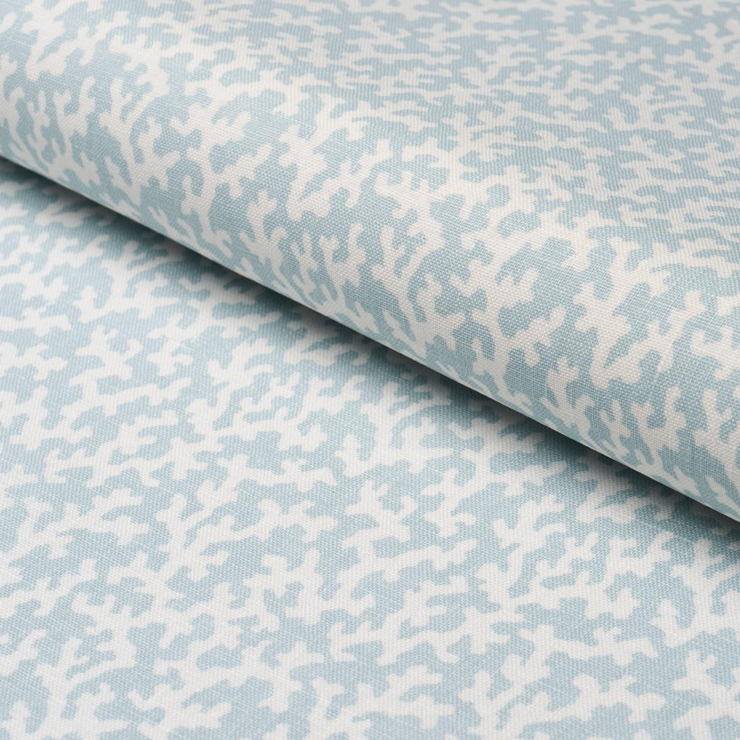 Schumacher Folly Fabric 182090 / Sky