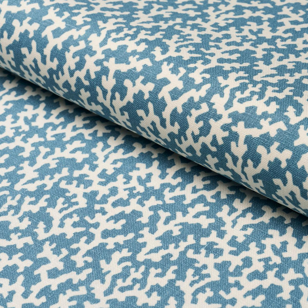 Schumacher Folly Fabric 182091 / Marine