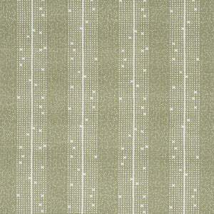 Schumacher Stella Stripe Fabric 182110 / Moss