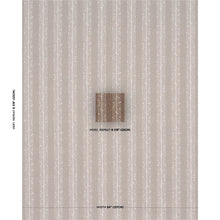 Load image into Gallery viewer, Schumacher Stella Stripe Fabric 182111 / Brown