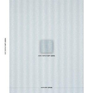 Schumacher Stella Stripe Fabric 182112 / Blue