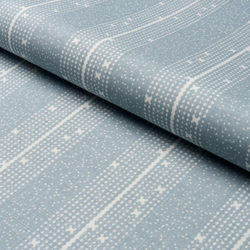 Schumacher Stella Stripe Fabric 182112 / Blue