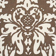 Load image into Gallery viewer, Schumacher Suffolk Damask Fabric 182120 / Brown