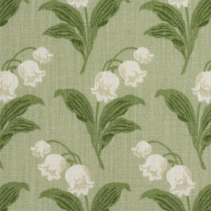 Schumacher Lily Of The Valley Indoor/Outdoor Fabric 182140 / Moss