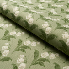 Load image into Gallery viewer, Schumacher Lily Of The Valley Indoor/Outdoor Fabric 182140 / Moss