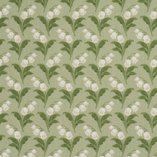 Load image into Gallery viewer, Schumacher Lily Of The Valley Indoor/Outdoor Fabric 182140 / Moss